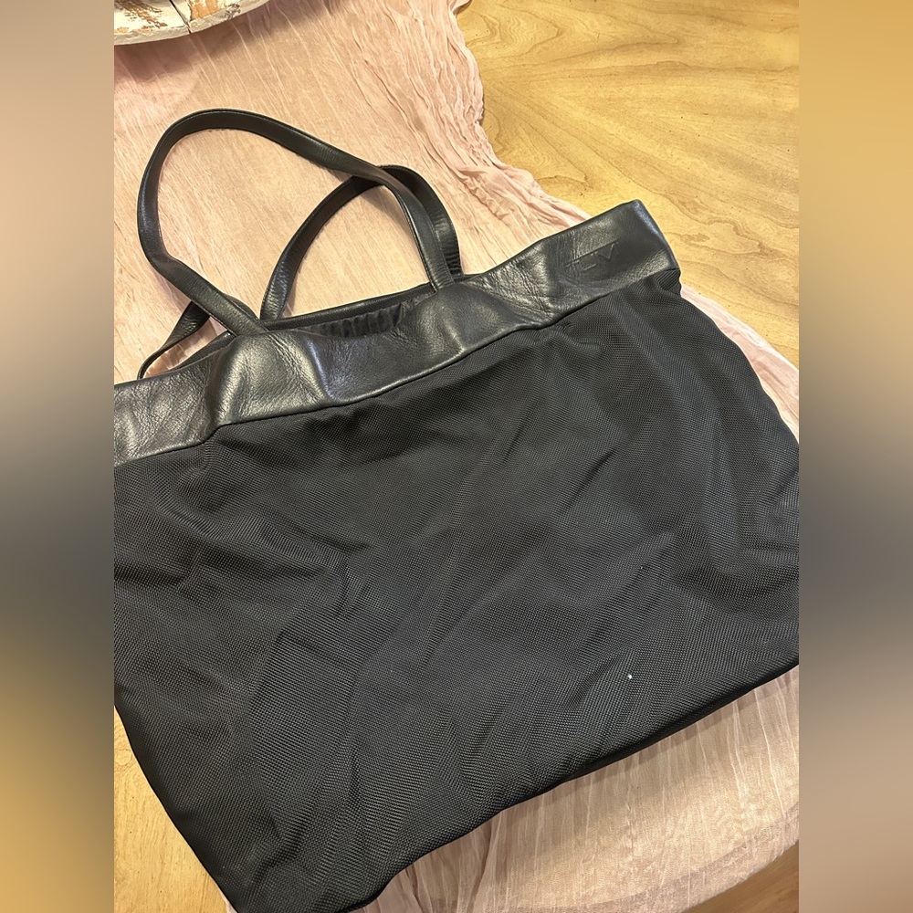 Tumi Black Interior Lining with Red Logo